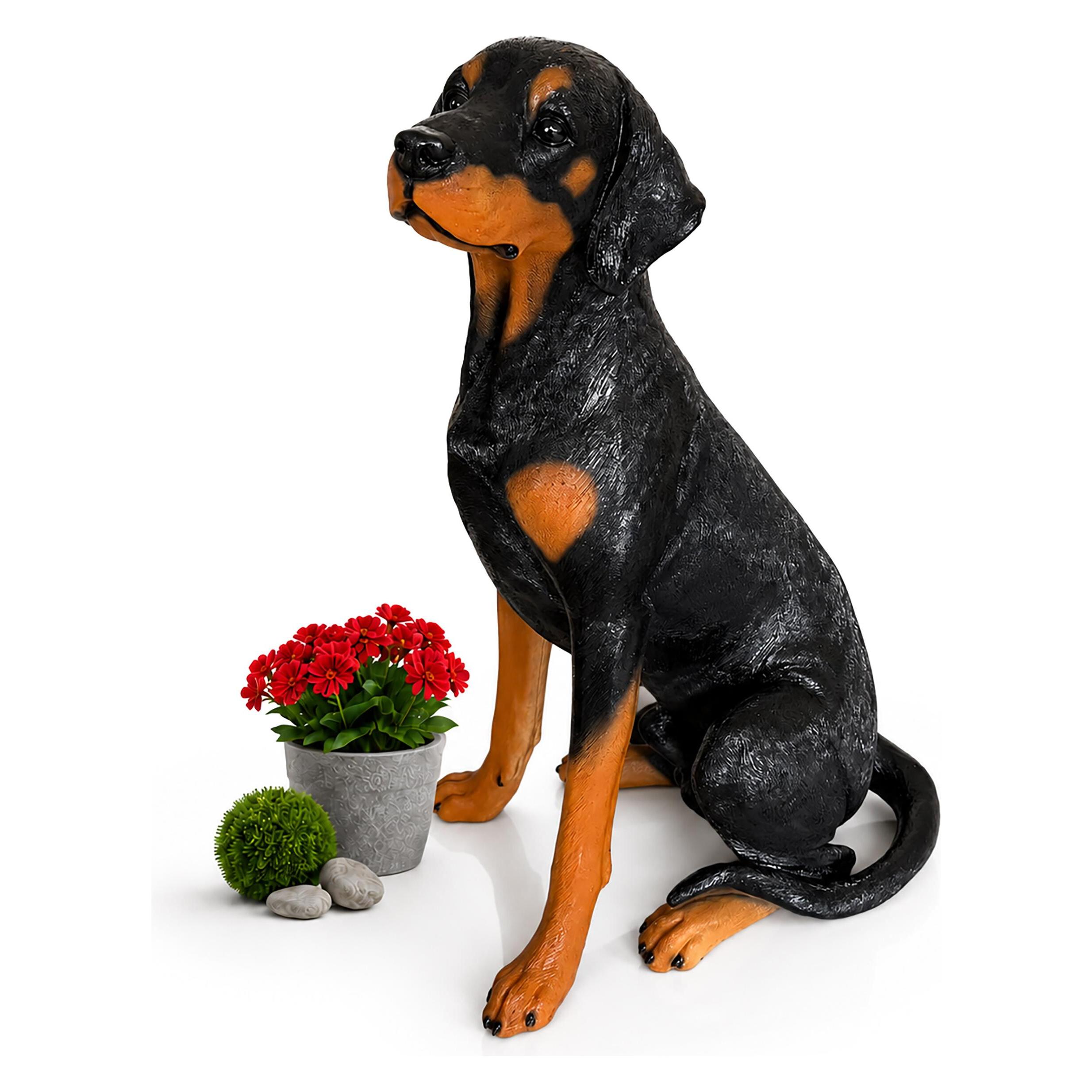 Relaxdays Hund-Gartenfigur (4052025823191)