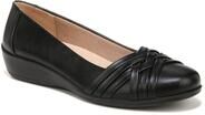 Women's Incredible Flat by LifeStride in Black Fabric (Size 5 M)