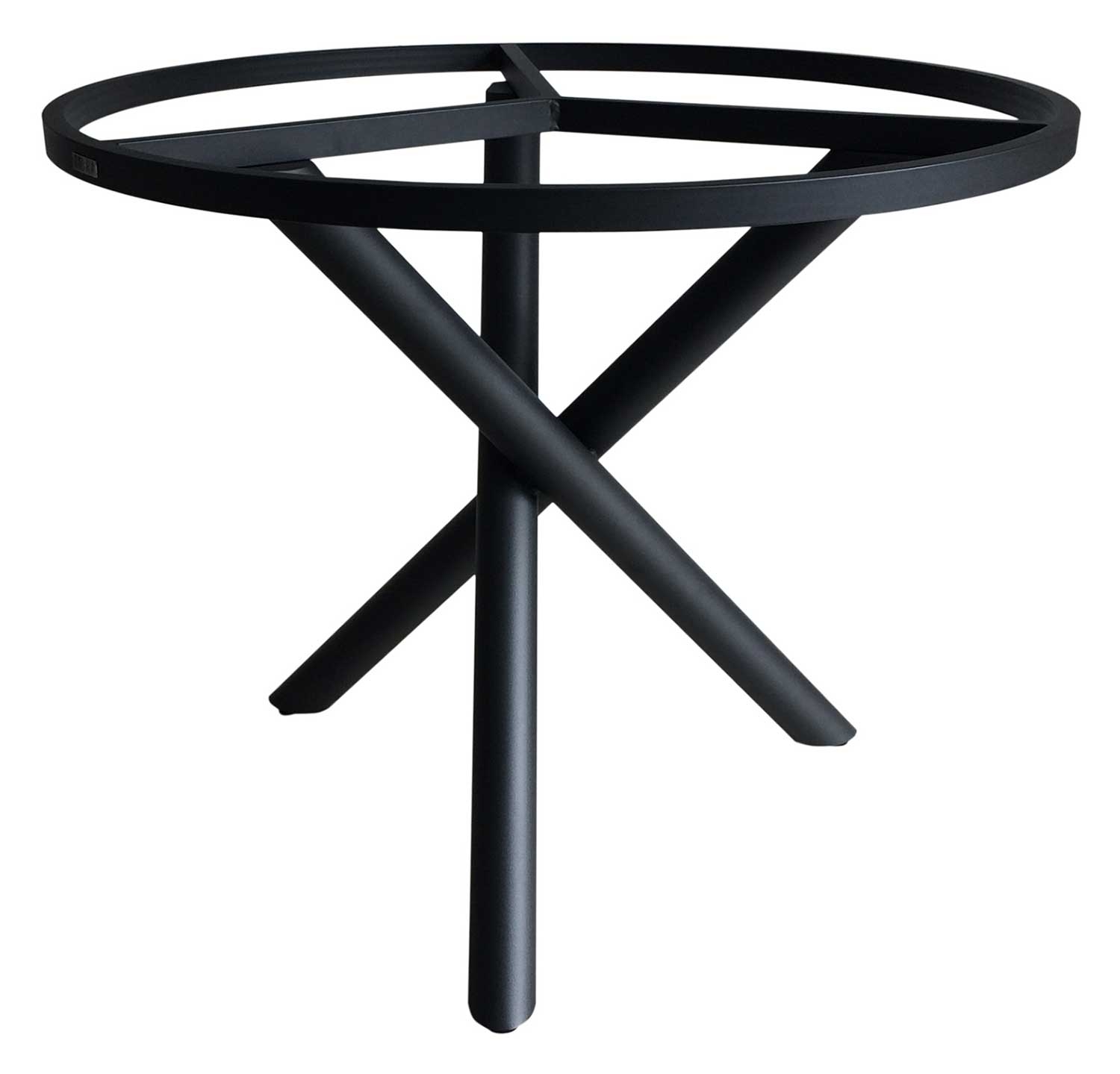 Zebra Mikado Tischgestell für Ø 110 cm HPL Platte