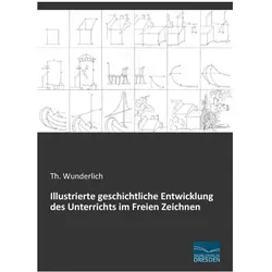 Illustrierte geschichtliche Entwicklung des Unterrichts im Freien Zeichnen, Fachbücher von Th. Wunderlich