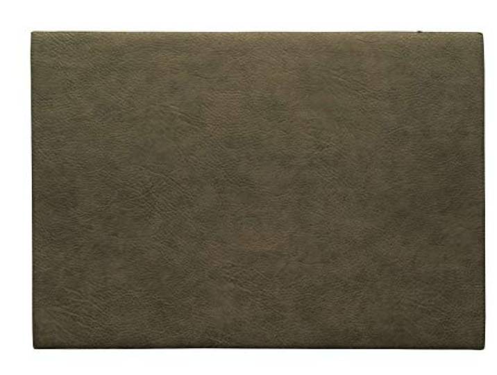 ASA Tischset Vegan Leather Khaki 46 x 33 cm