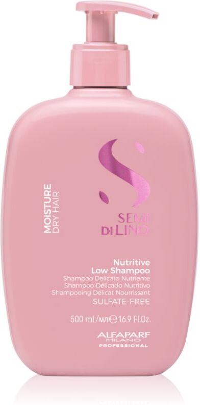 Alfaparf Milano Semi di Lino Moisture shampoing pour cheveux secs 500 ml
