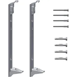 Kermi Wandschienen-Set BH200 für Profilflachheizkörper Typ 33