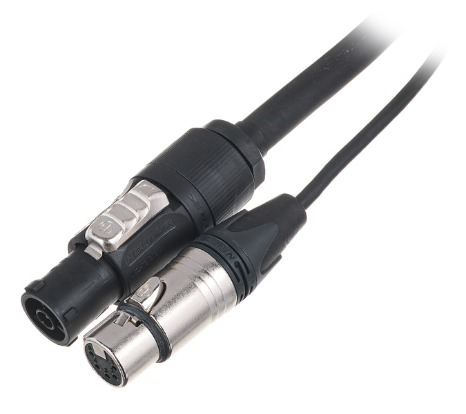 Cordial CPH 1,5 DMX 1-5 PWR 1-25 TR 1 nero