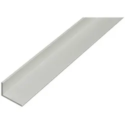 Alberts, Profil + Stange, Alu-Winkelprofil 2000/40x 20mm silberfarbig