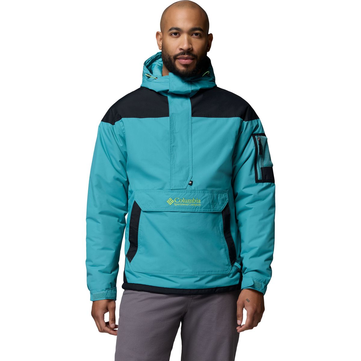Columbia Men's Challenger II Pullover Anorak teal, black (330) XL 209099-2090991-330-XL