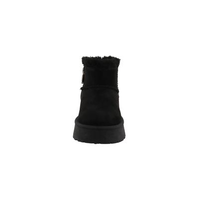 Winterstiefel TOM TAILOR "Tom Tailor Stiefel", Damen, Gr. 32, schwarz, Textil, Schuhe Winterstiefel