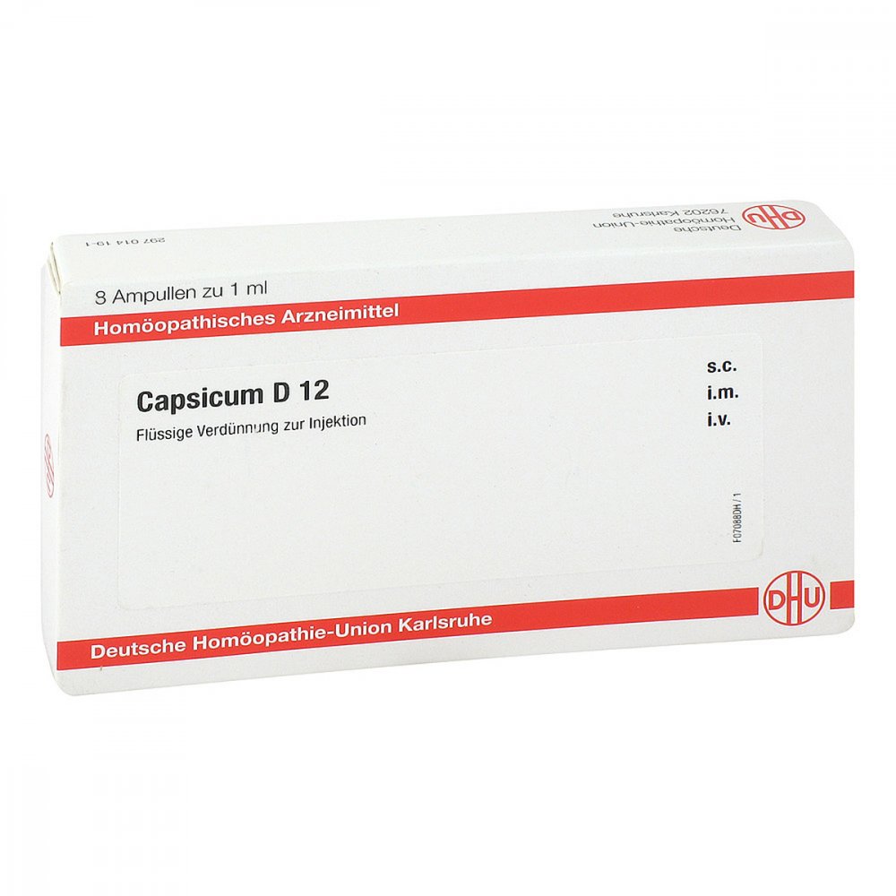 DHU-Arzneimittel GmbH & Co. KG Capsicum D12 Ampullen 11704827