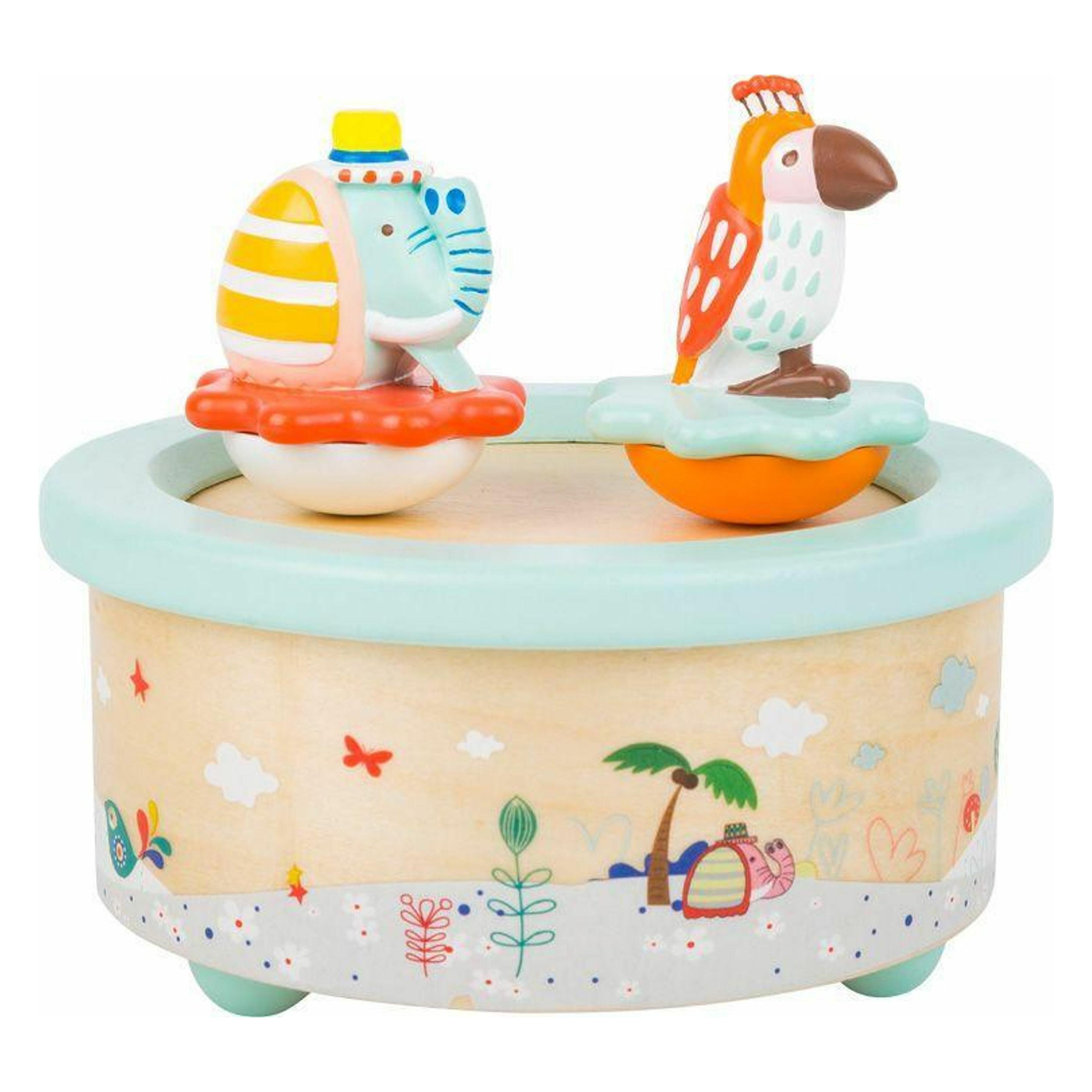 small foot Papagei und Elefant (11108)