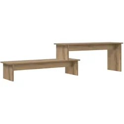 vidaXL TV-Schränk Eiche handwerklich 180 x 30 x 43 cm Holzwerkstoff