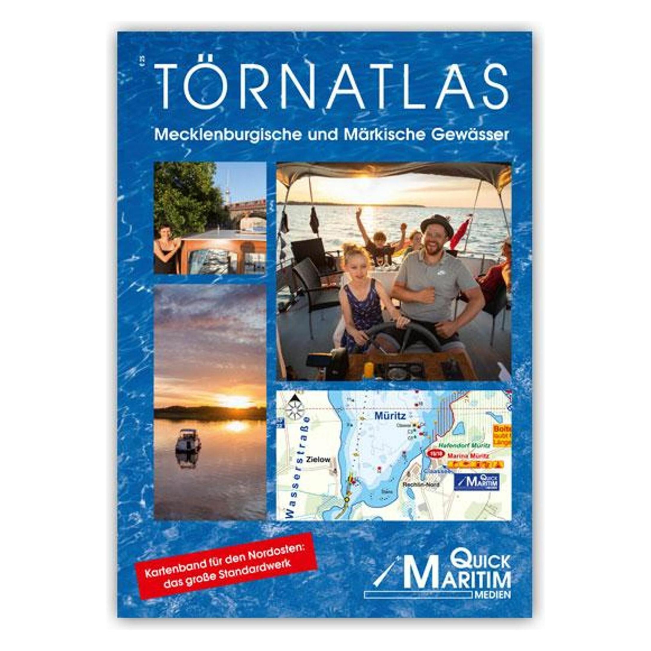 Quick Maritim Medien Törnatlas Mecklenburgische und Märkische Gewässer (7502882)