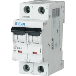 Eaton 236348 Leitungsschutzschalter, 40 A, 2p, Charakteristik: D PXL-D40/2