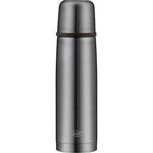 Alfi Thermosflasche IsoTherm Perfect AV 5737.234.050 Edelstahl, Isolierflasche, cool grey, 0,5 l