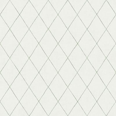 A-Street Prints Rhombus Green Geometric Wallpaper