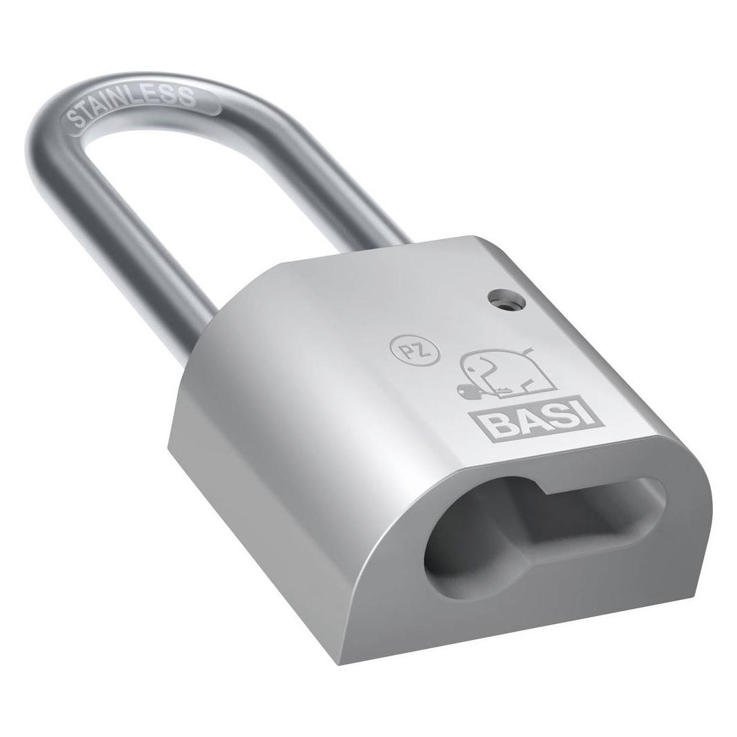 BASI PZ5090-0021 Vorhängeschloss 50 mm Vernickelt (PZ5090-0021)