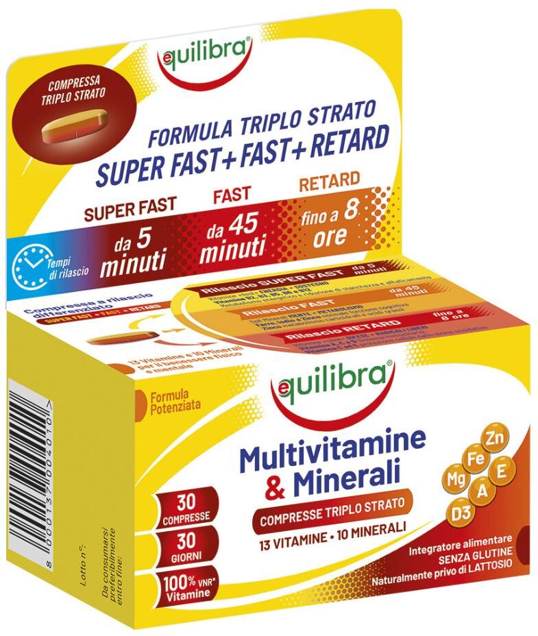 EQUILIBRA Srl Equilibra Multivitamine & Minerali, 30 Compresse