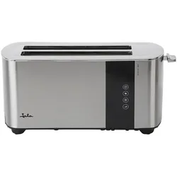 Jata JETT1146 Digital Toaster 2 Slices, Toaster, Schwarz, Silber