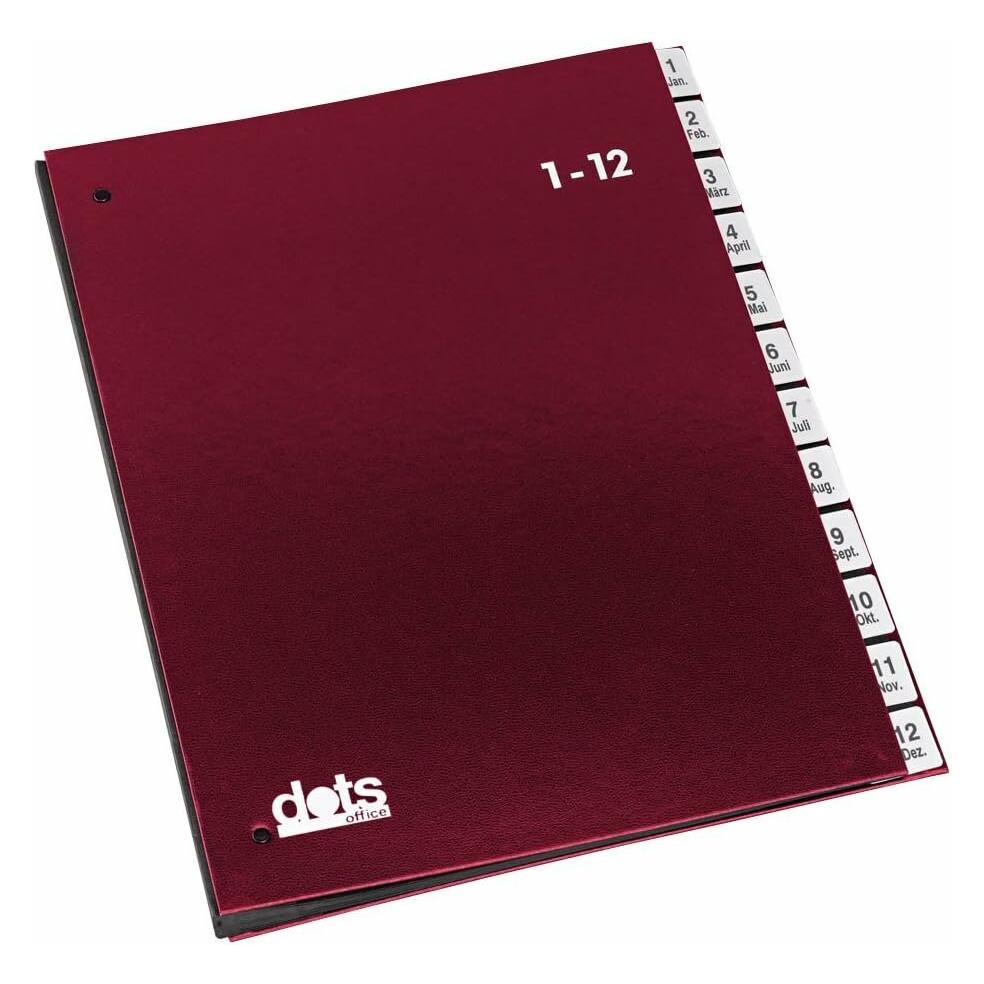 Dots PULTORDNER 1-12 ROT (44198-01)