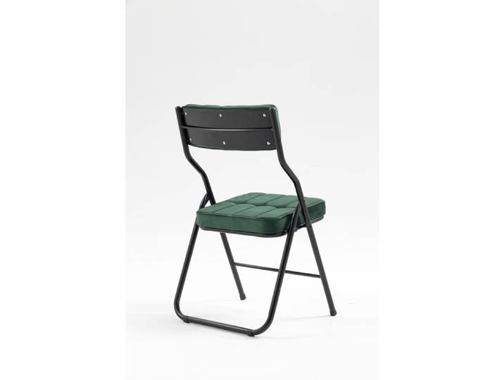 Feuille épaissie Chaises pliantes 2 Pack - Chaises de salle à manger pliables avec coussin Portable et Assemblé Chaise Extra Plia