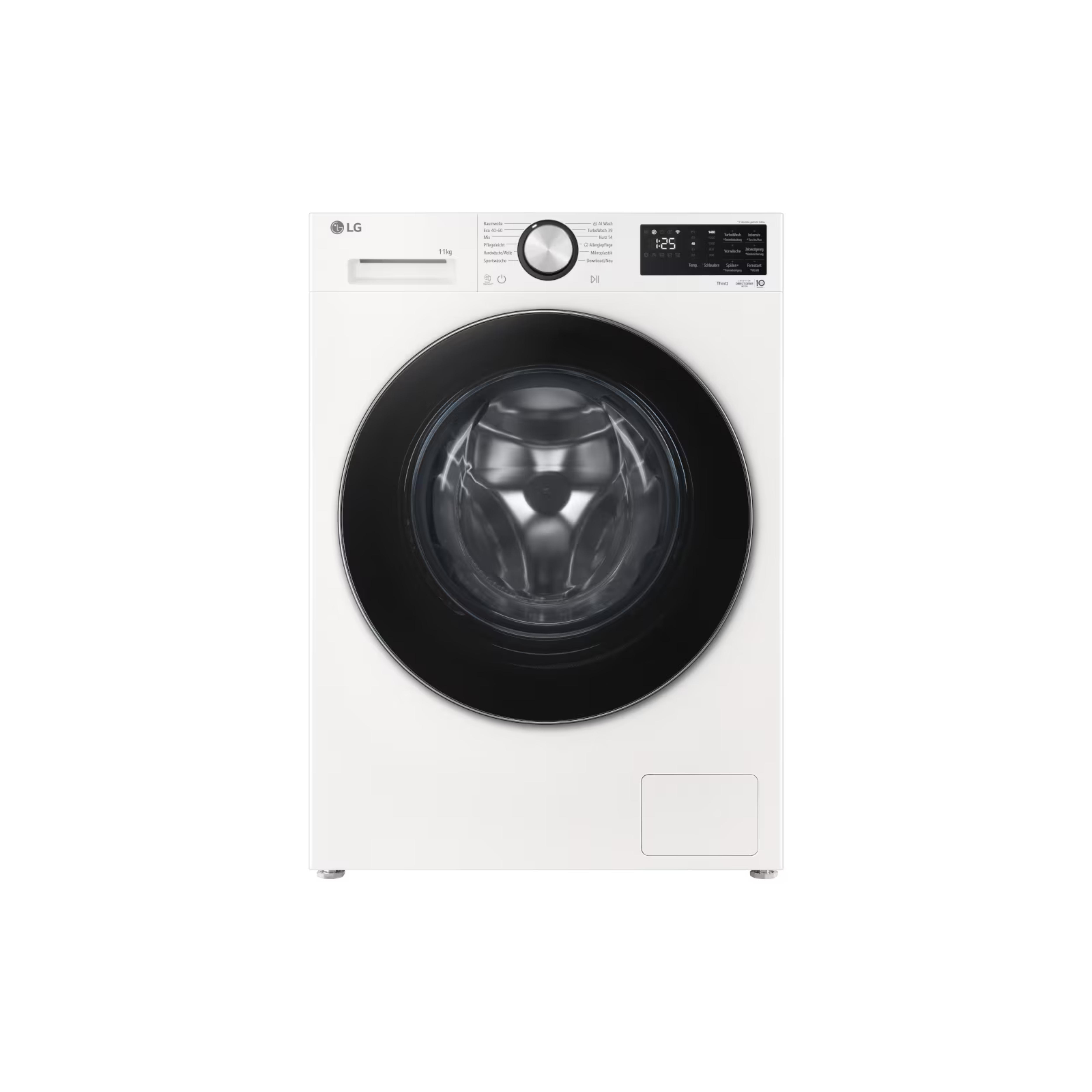 LG Electronics LG F4WX7012 Frontlader Waschmaschine 11 kg 1400 U/min. ThinQ® weiß