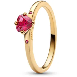 Pandora 166574C01 Damenring Explosion der Liebe Goldfarben, 56/17,8