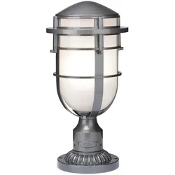 Elstead Lighting, Gartenbeleuchtung, Reef Aussen-Stehleuchte E27 Hämatit IP44 (E27, IP44)