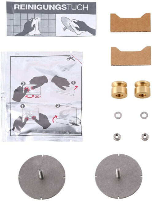 Keuco Kit de collage n° 3 IXMO 2x plaque fixation murale, 1x pack adhésif (04994000300)