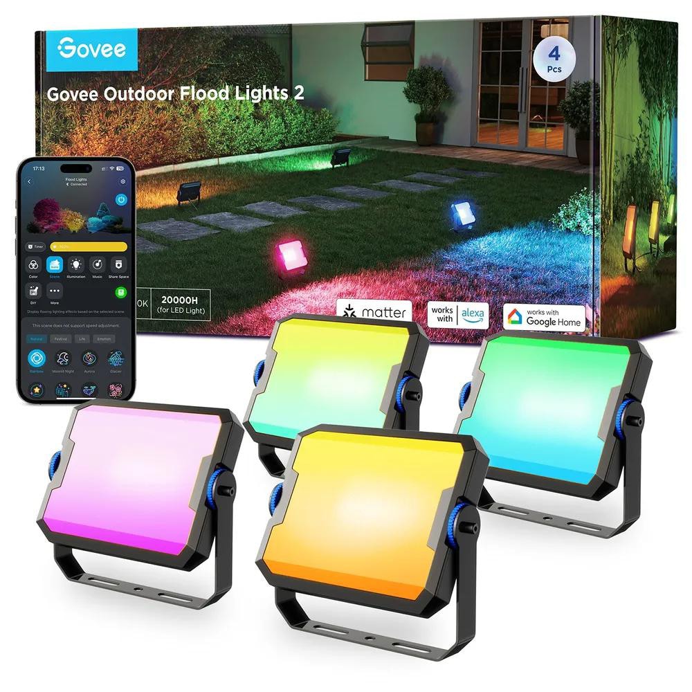 Govee H8057 Intelligente Gartenbeleuchtung Wi-Fi/Bluetooth Matter-kompatibel H8057C11