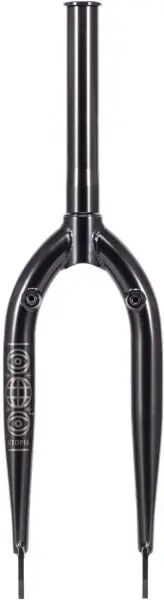 BMX Gabel WeThePeople Utopia (Schwarz - Mit Sockeln für U-Bremse)