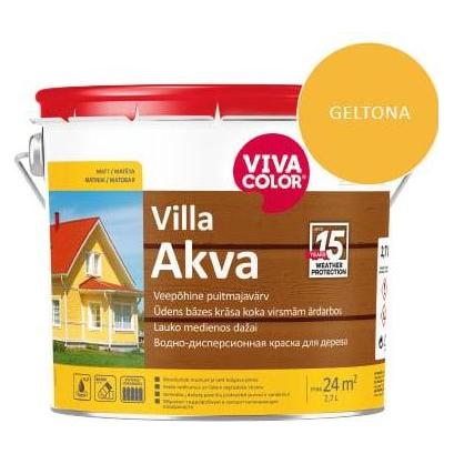 Viva Color PAINT FACADE VILLA AKVA YELLOW 502X 2.7L (2700 ml) (33032198)