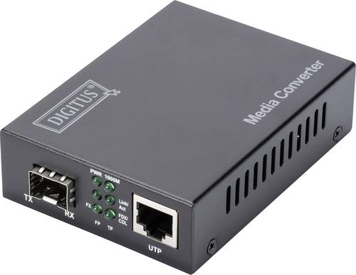 Digitus DN-82130 LAN, SFP Netzwerk-Medienkonverter 1 GBit/s