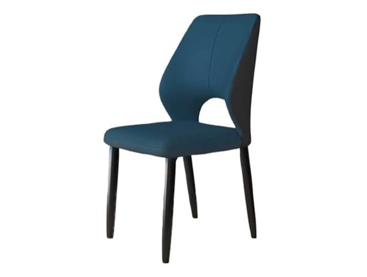 OUTIFUOTPP Moderne Hause Rückenlehne Stuhl Freizeit Einfache Hocker Nordic Licht Luxus Esszimmer Restaurant Hotel(Fashion Blue)