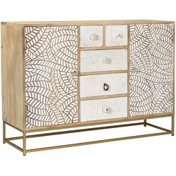 Sideboard SANSIBAR AMRUM (BHT 118x80x35 cm) - braun - BHT 118x80x35 cm