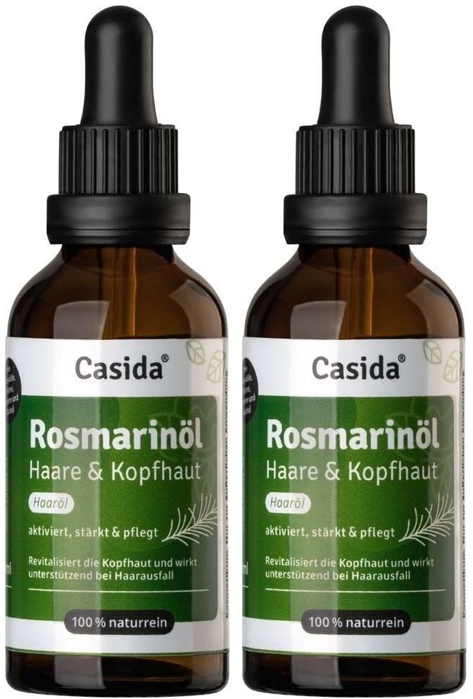 Casida Rosmarin ÖL Haare & Kopfhaut 2x 2x50 ml Öl