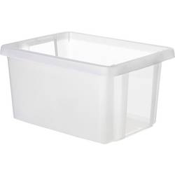 Curver 225353 Aufbewahrungsbox ESSENTIALS Drehstapelbox 16L, transparent stapelbar Transparent 1 St.