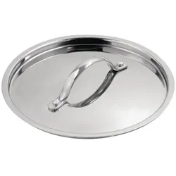 Vogue Pro Edelstahl Deckel 20cm, von Vogue