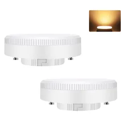 LED-LEUCHTMITTEL 2 Stück GX53 Elowenor 7.4/7.4/2.5 cm