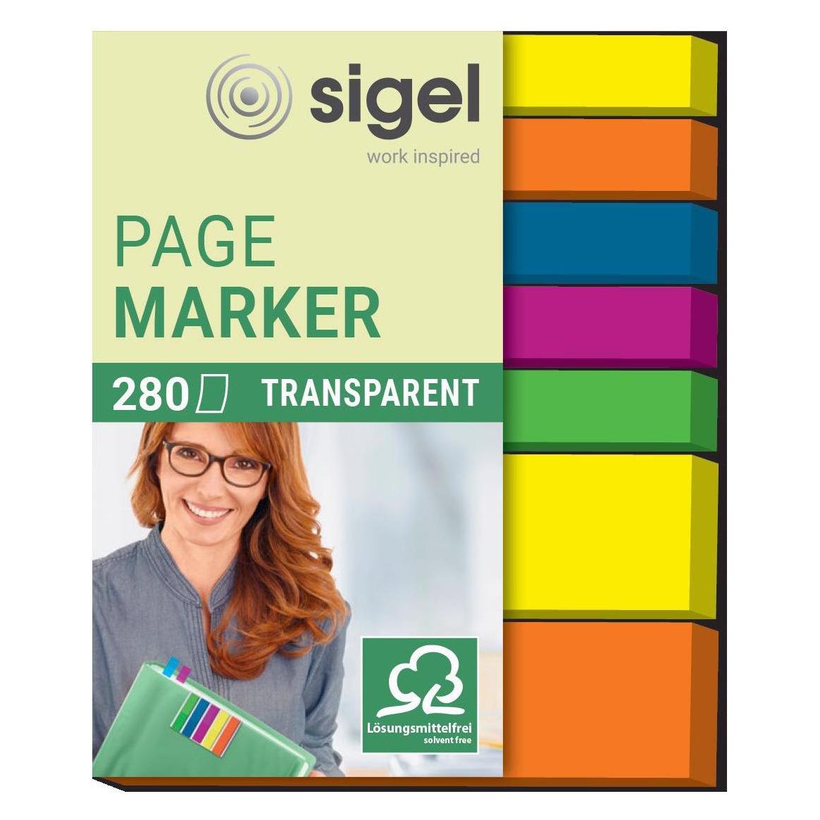 Sigel Haftmarker - Mix (50 x 63 mm) (HN616)