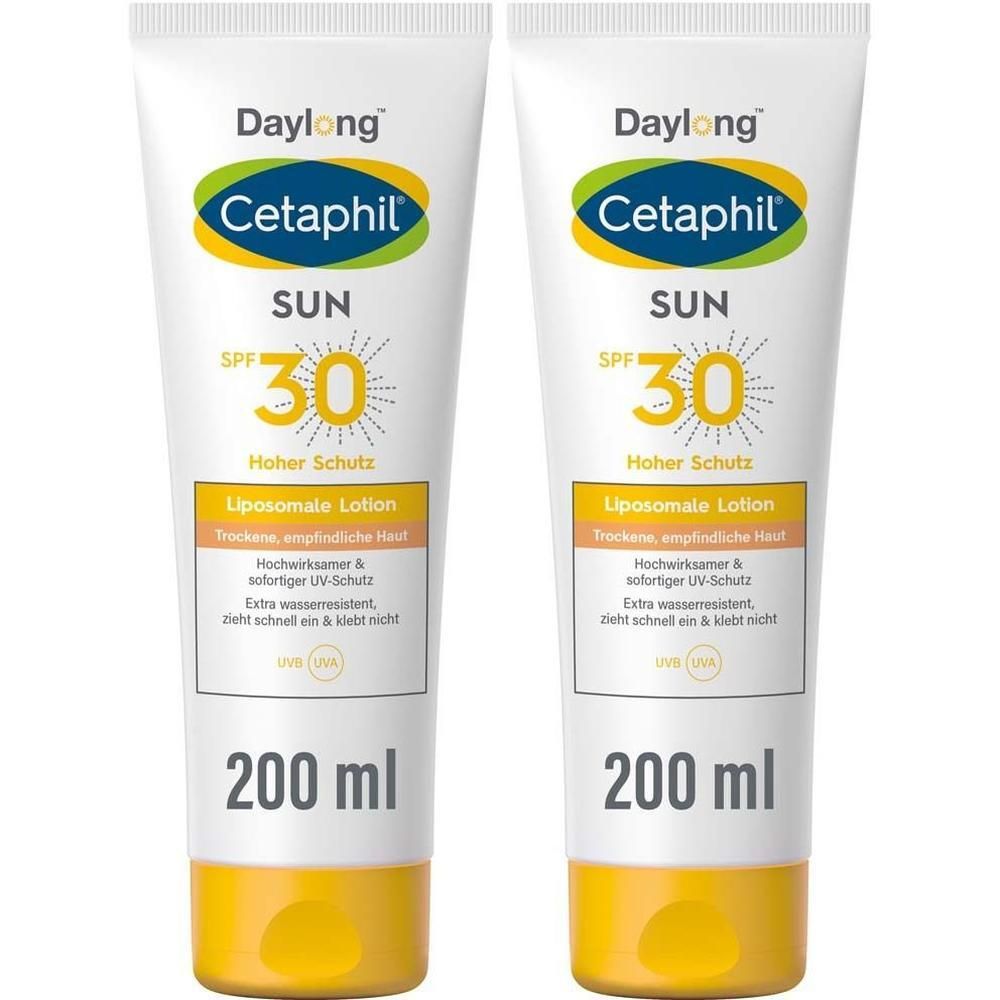 Cetaphil Sun Daylong SPF 30 Liposomale Lotion 2x200 ml