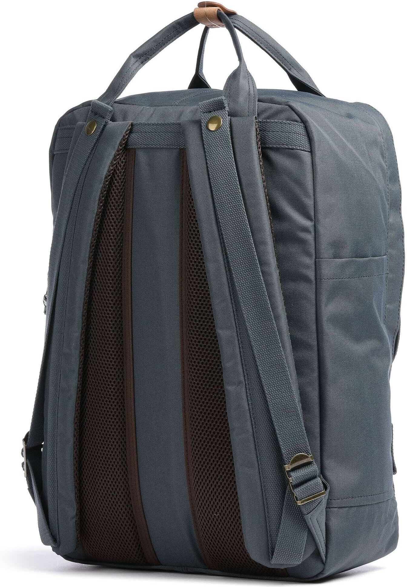 Doughnut Reborn Macaroon Large Rucksack, grau