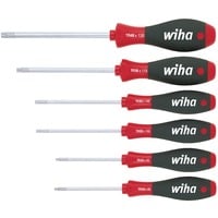 Schraubendreher-Set SoftFinish, 7-teilig schwarz/rot