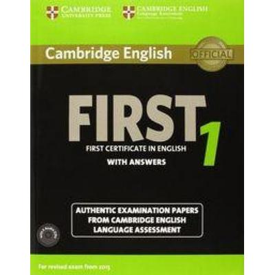 Cambridge English First 1. Student's Book Pack with Answers, Taschenbuch von Cambridge ESOL, Cambridge University Press, 978-1-107-66331-2