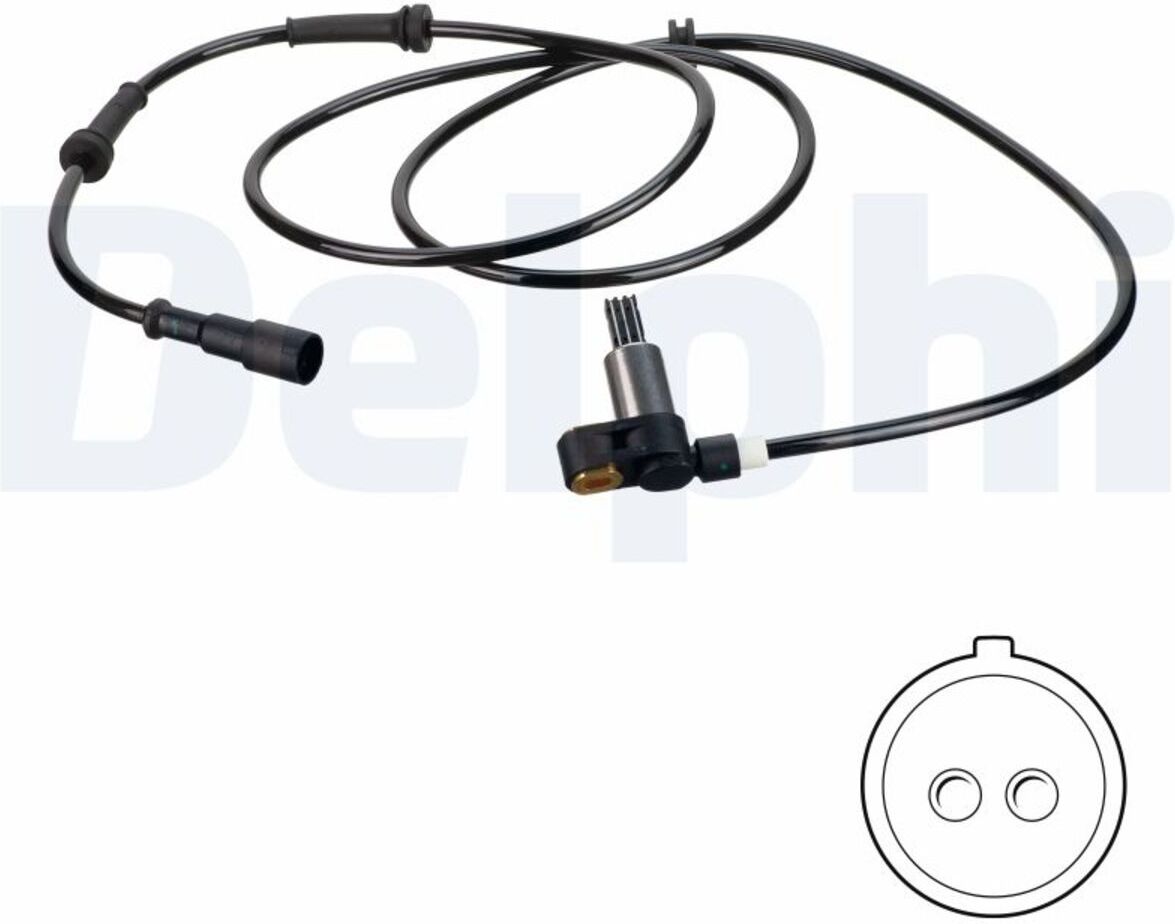 Sensor, Raddrehzahl DELPHI SS20749