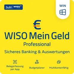 Buhl Data WISO Mein Geld Professional 2027 [1 Nutzer / unbegrenzte Laufzeit]