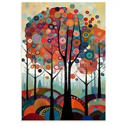 POSTER Rosina Wachtmeister – Bäume A3 Rahmenlos