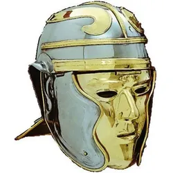 Römerhelm Kavallerie mit Gesichtsschutz