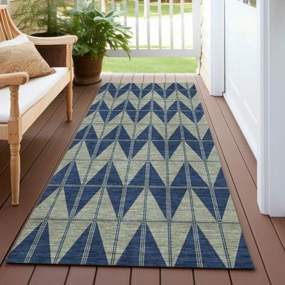 Addison Rugs Machine Washable Indoor/ Outdoor Modern Zeke Chantille Rug