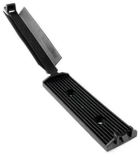 HellermannTyton Flachbandkabelhalter schraubbar 151-16500 Schwarz 100St.