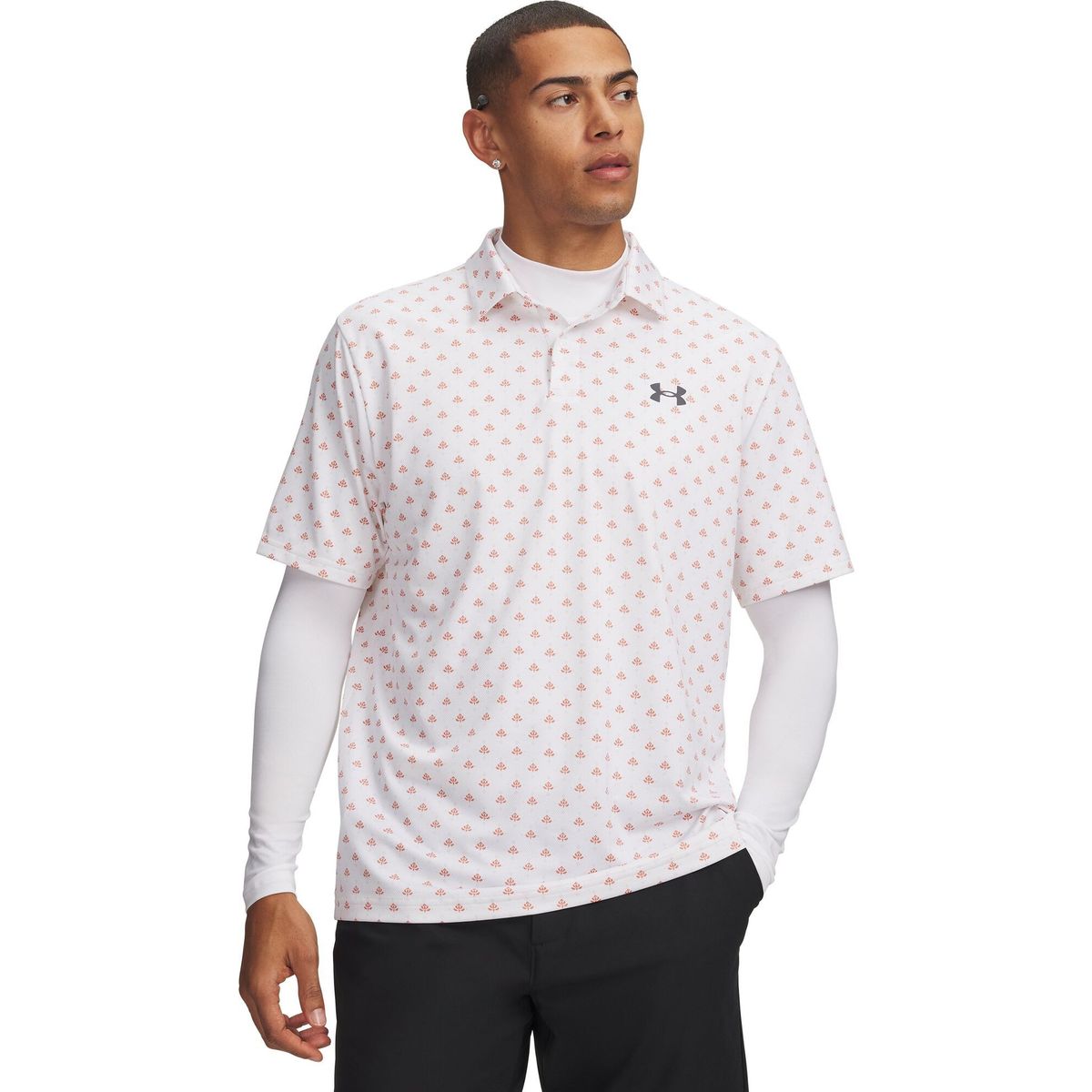 Under Armour Matchplay Printed Polo white academy (103) 3XL 6009800-103-3XL
