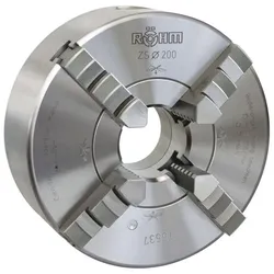 Elmag, Zubehör Maschine, - DM160 RÖHM-Vierbacken Drehfutter, Kegel 4